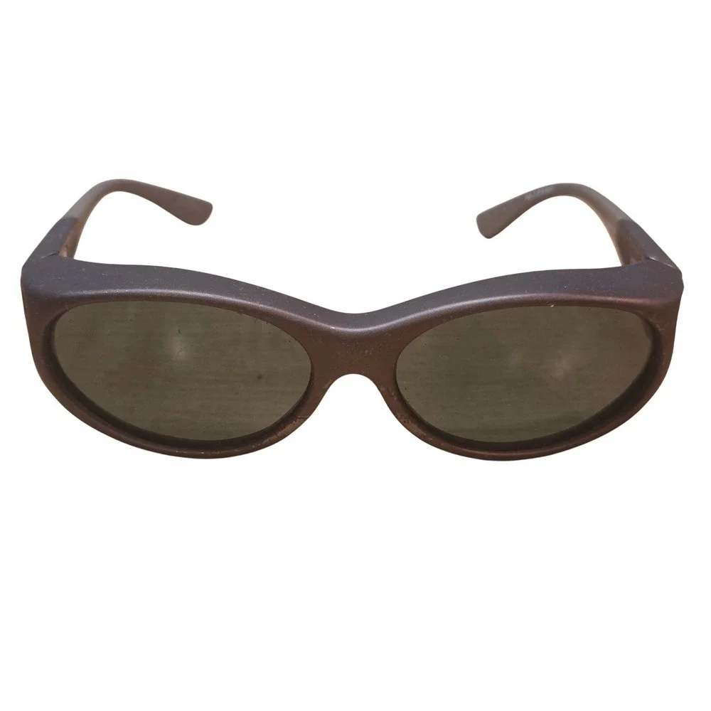 Vintage Glasses Brown Cocoons polarized fitover Flex2Fit Streamline Sunglasses‎